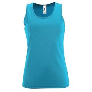 SOLS Womens/Ladies Sporty Performance Tank Top / Aqua